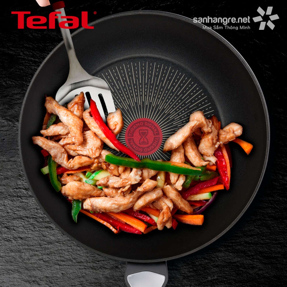 Chảo chiên chống dính sâu lòng Tefal Unlimited G2551902 size 28cm - Made in France - Bảo hành 2 năm