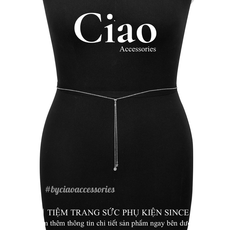 [HOẢ TỐC 1H] Vòng bụng/ Vòng eo thiết kế dây rút mã 06 phong cách trendy mới lạ Ciao accessories