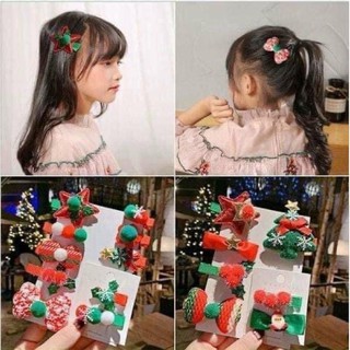 Set 5 cặp tóc Noel siêu kute