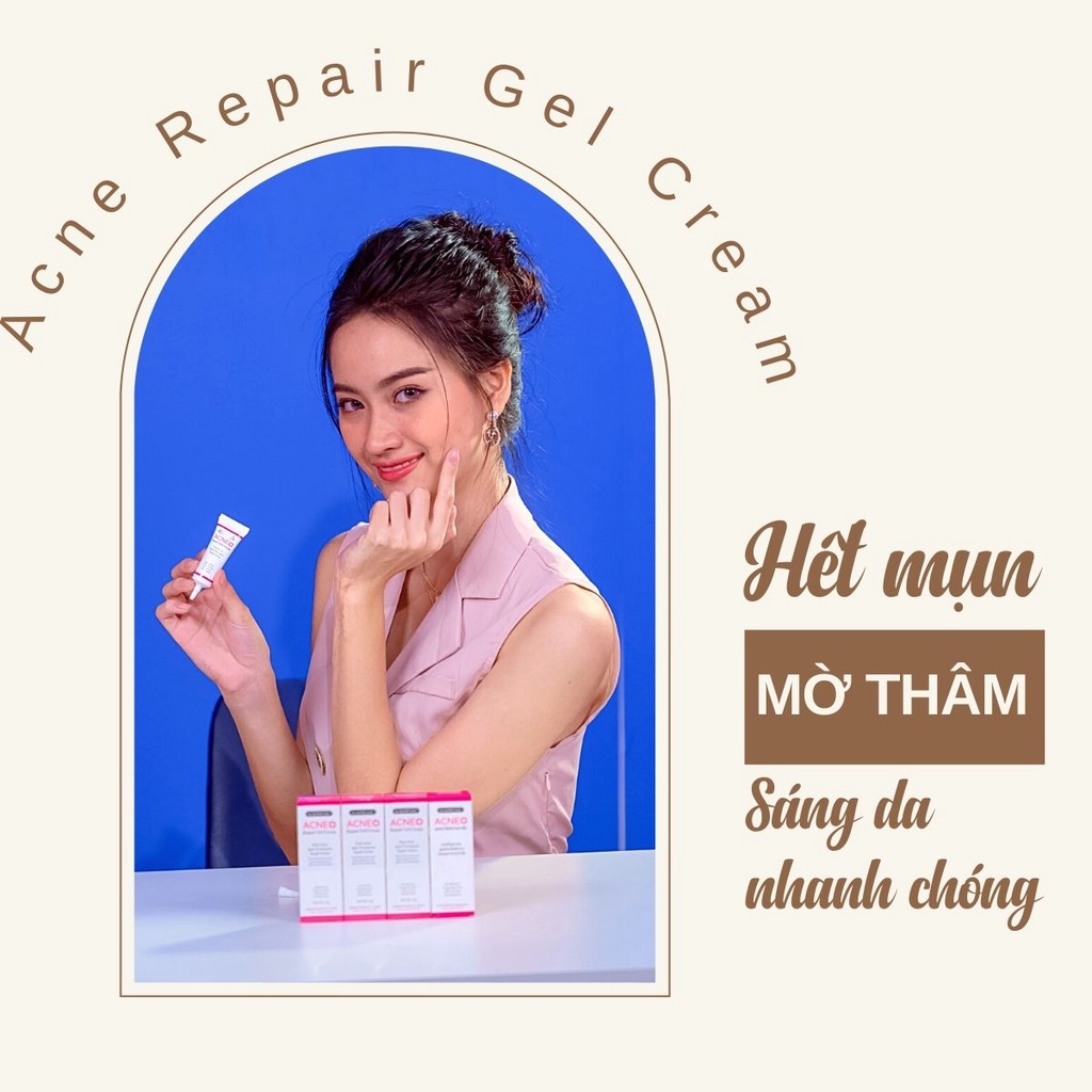 Kem phục hồi da sau mụn DR. SOMCHAI ACNE REPAIR GEL giúp mờ sẹo, vết thâm mụn, ngăn mụn quay trở lại 3g