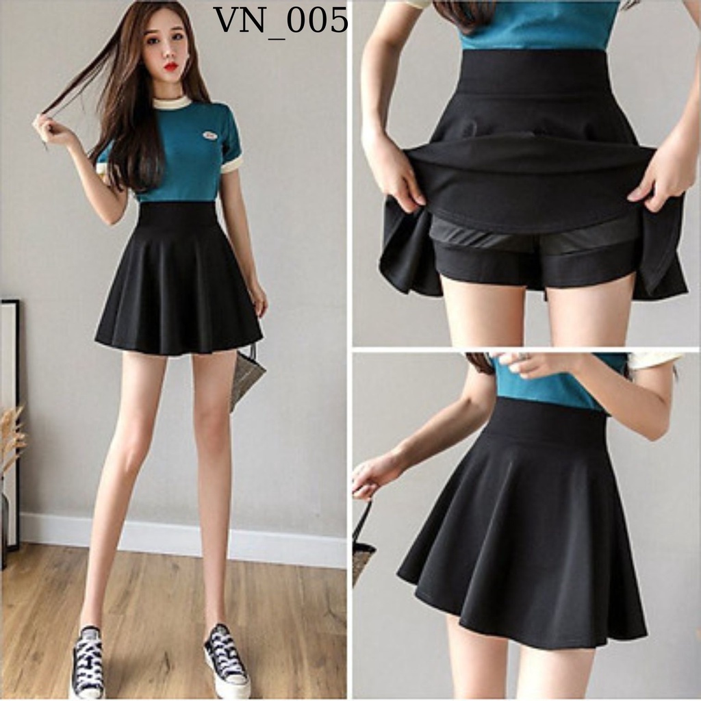 Chân Váy Công Sở_ Dạo Phố_ Mặc Với Áo croptop_ Áo Dây ( A, Đầm Xòe, Sẻ Đùi, Ngắn)