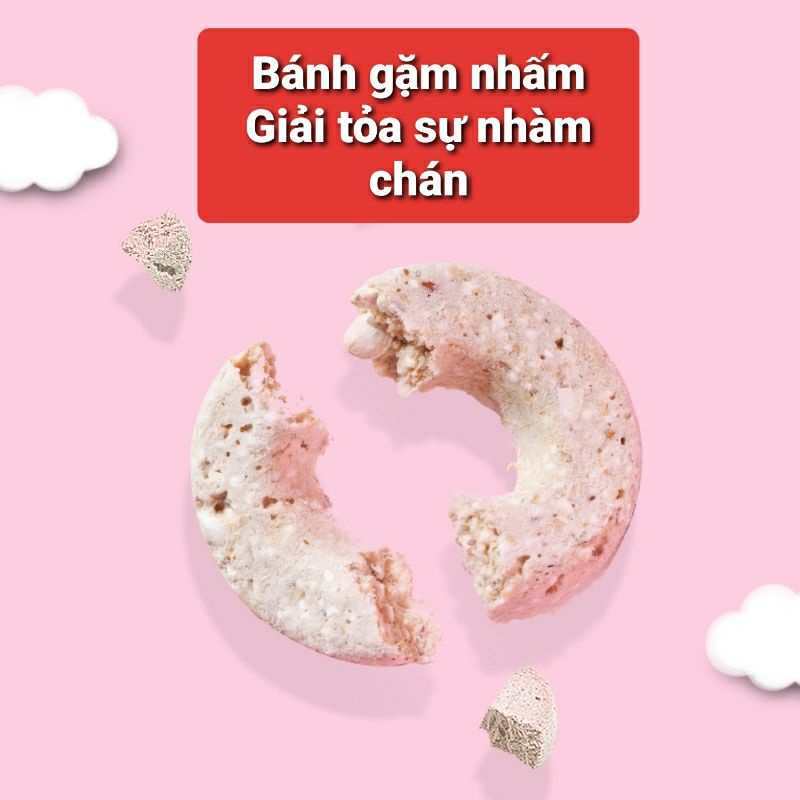 [Yee]Bánh quy tròn Donut cho hamster