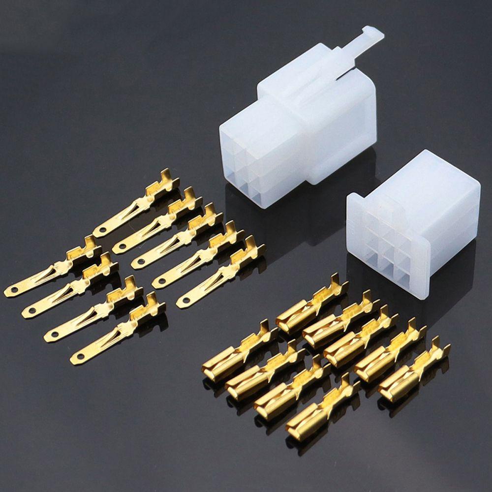 Dây Điện Kết Nối Nhanh 2 3 4 6 9 pin Male Female Cho Xe Máy / Xe Đạp