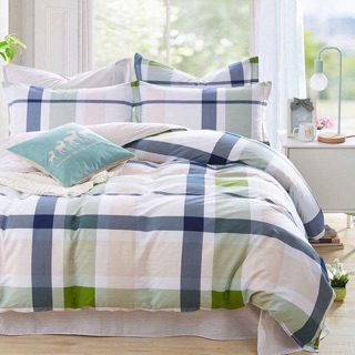 SET CHĂN GA GỐI COTTON LỤA 100%