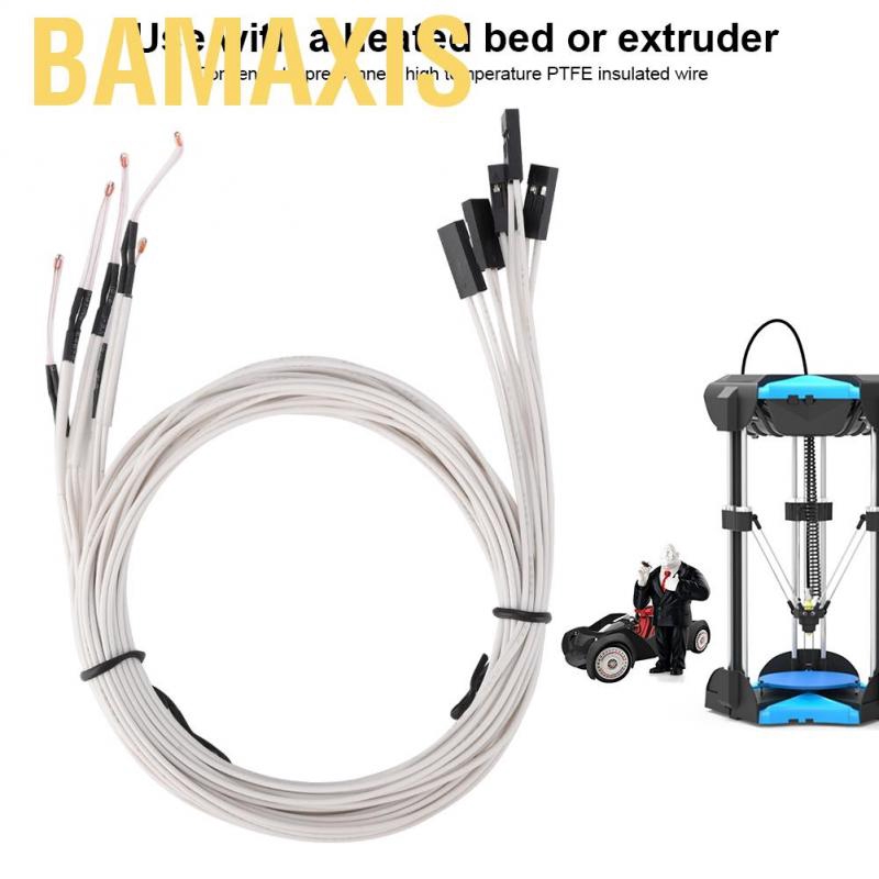 Set 5 Dây Cáp Cảm Biến Nhiệt Độ Bamaxis 100k 3950 Kèm 1m Phụ Kiện