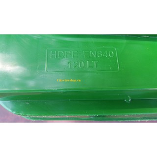 Thùng rác nhựa 120 lít