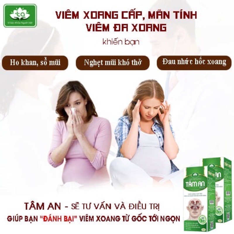 Xịt xoang Tâm An [chính hãng ]