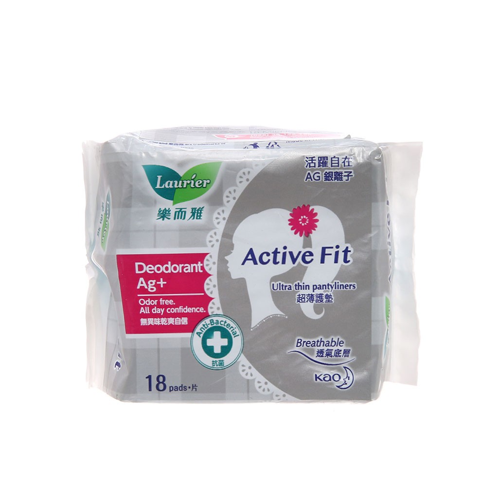 Băng Vệ Sinh Laurier Active Fit Phân tử Bạc