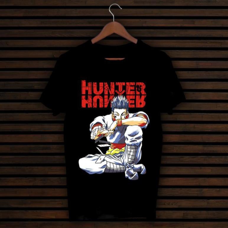 HOT HOT🔥Áo thun in hình Hisoka Hunter x Hunter shirt cổ tròn thời trang nam