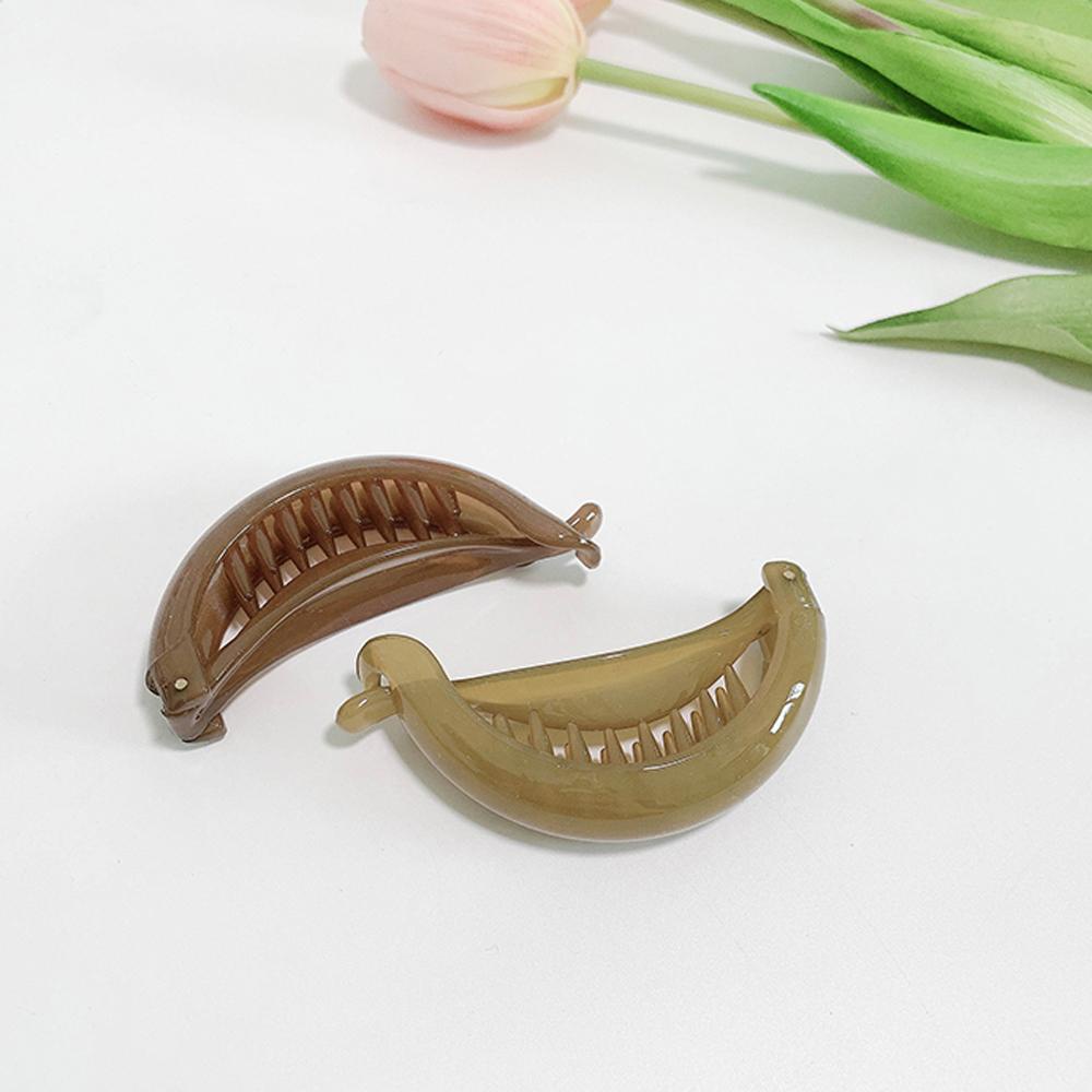 LILYES Giá Đỡ Buộc Tóc Đuôi Ngựa Trong Suốt