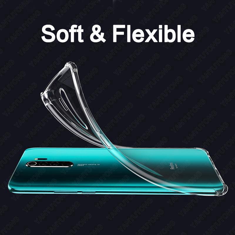 Ốp silicon Chống Sốc Cho Xiaomi Mi 9t Redmi 9t Note 10 8 7 7a 9a 9c 9 Pro Max 9s 8a 6a Pocophone F1 F2 X3 Nfc K30 M3 4g 5g