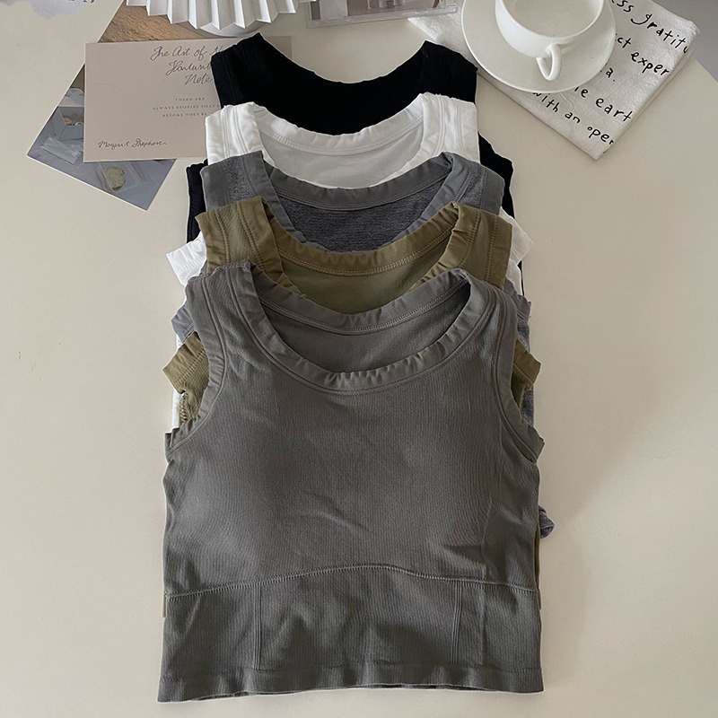 Áo Tank Top Thể Thao Màu Sắc Thời Trang Mùa Hè Cho Nữ