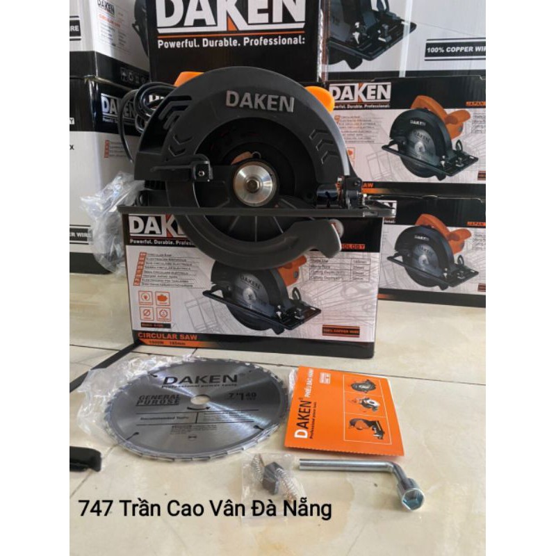 Máy cưa gỗ Daken đĩa 185mm