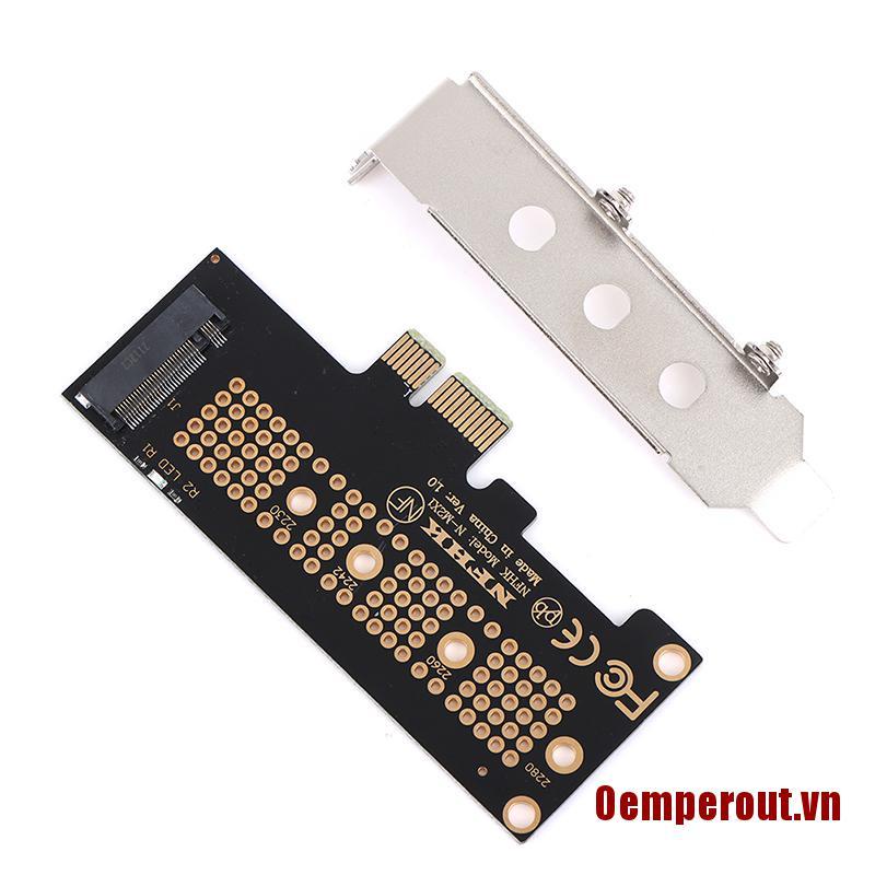 Thẻ Chuyển Đổi Oemperout Nvme Pcie M.2 Ngff Ssd Sang Pcie X1 Pcie X1 Sang M.2 Với Bracke | BigBuy360 - bigbuy360.vn
