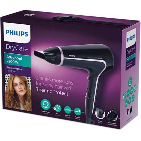 Máy sấy tóc tạo kiểu PHILIPS BHD170/40 Máy sấy tóc Đức chính hãng