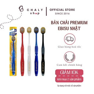 Bàn chải Ebisu The Premium Care số 62 Nhật Bản. Nha sỹ Nhật khuyên dùng
