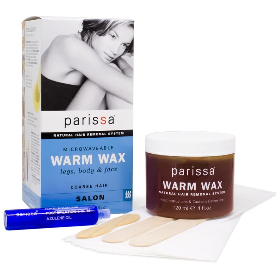 Sáp wax lông nóng cho da nhạy cảm Parissa Micro-Ondable Cire Tiede hàng xách tay