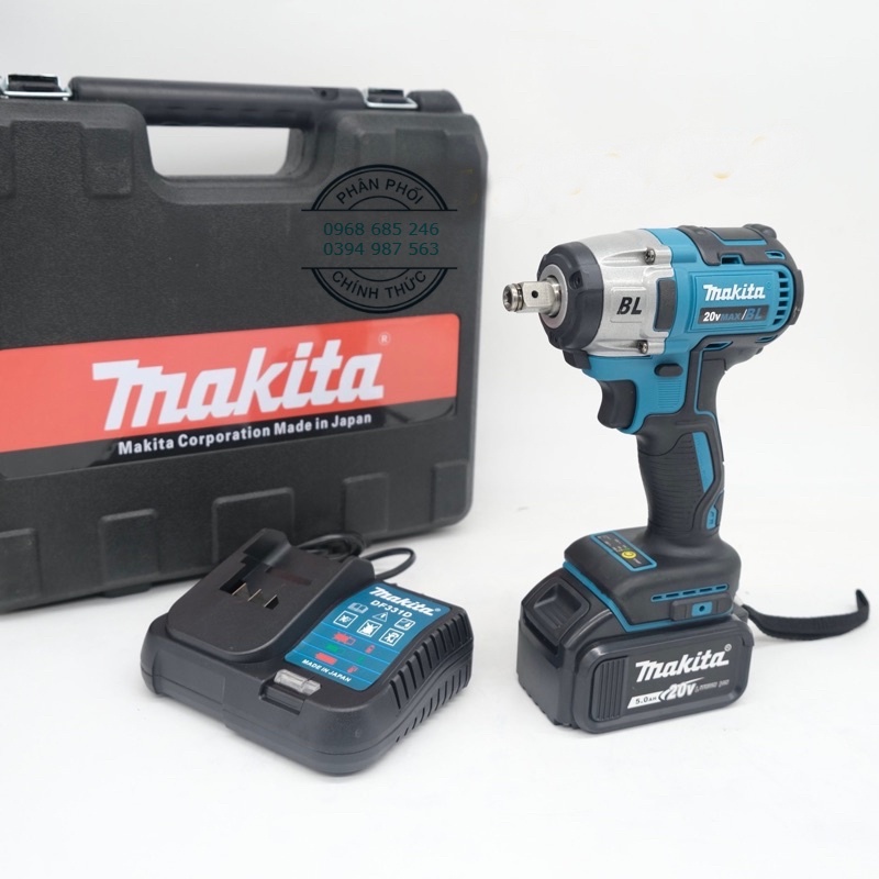 Máy Siết Bulong Makita 20V - Động cơ không chổi than .