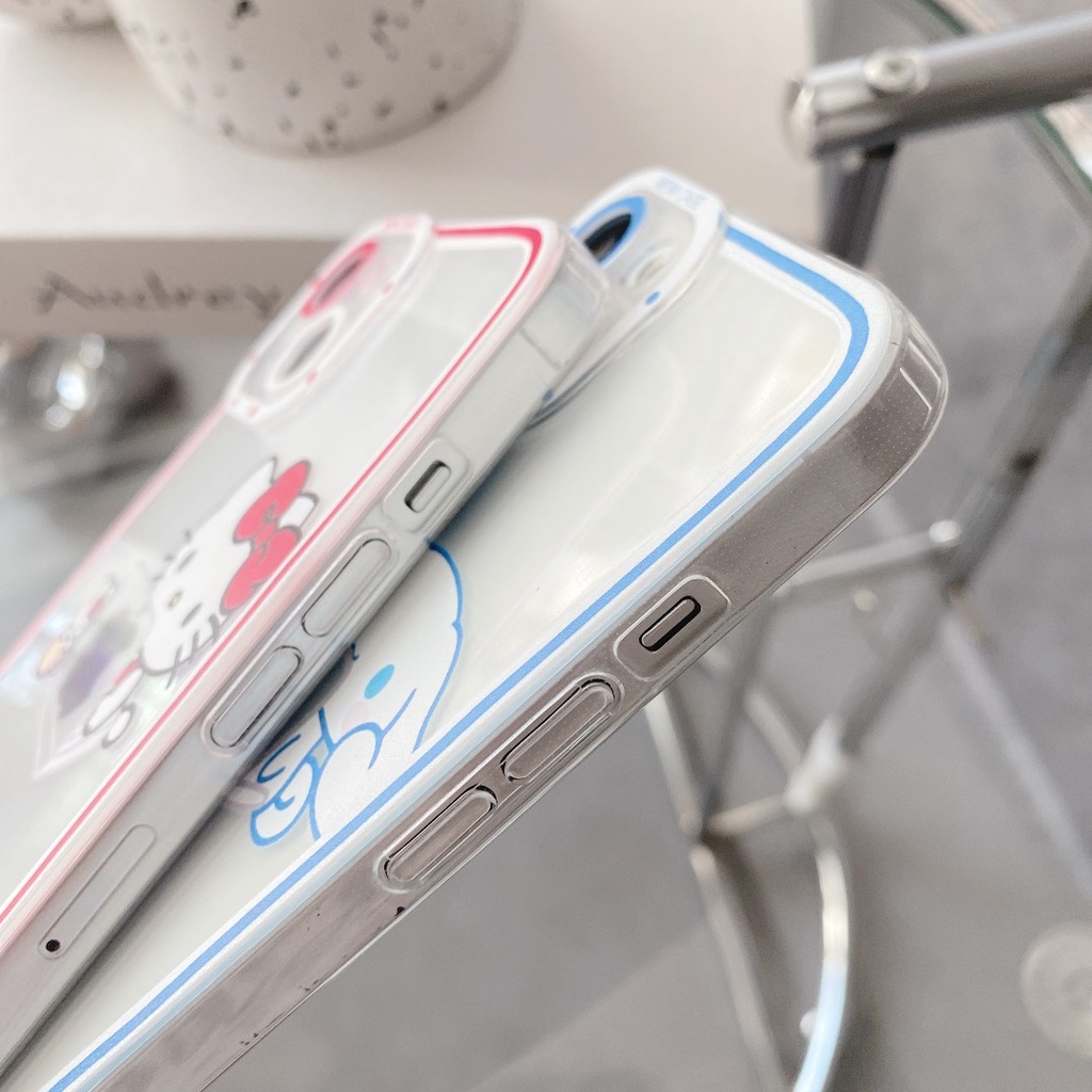 Ốp Điện Thoại Tpu Mềm Chống Sốc In Hình Hello Kitty Cho iPhone 11 12 13 pro max XS X XR XSMax 7 8 6 6s plus 5 4 SE 2020