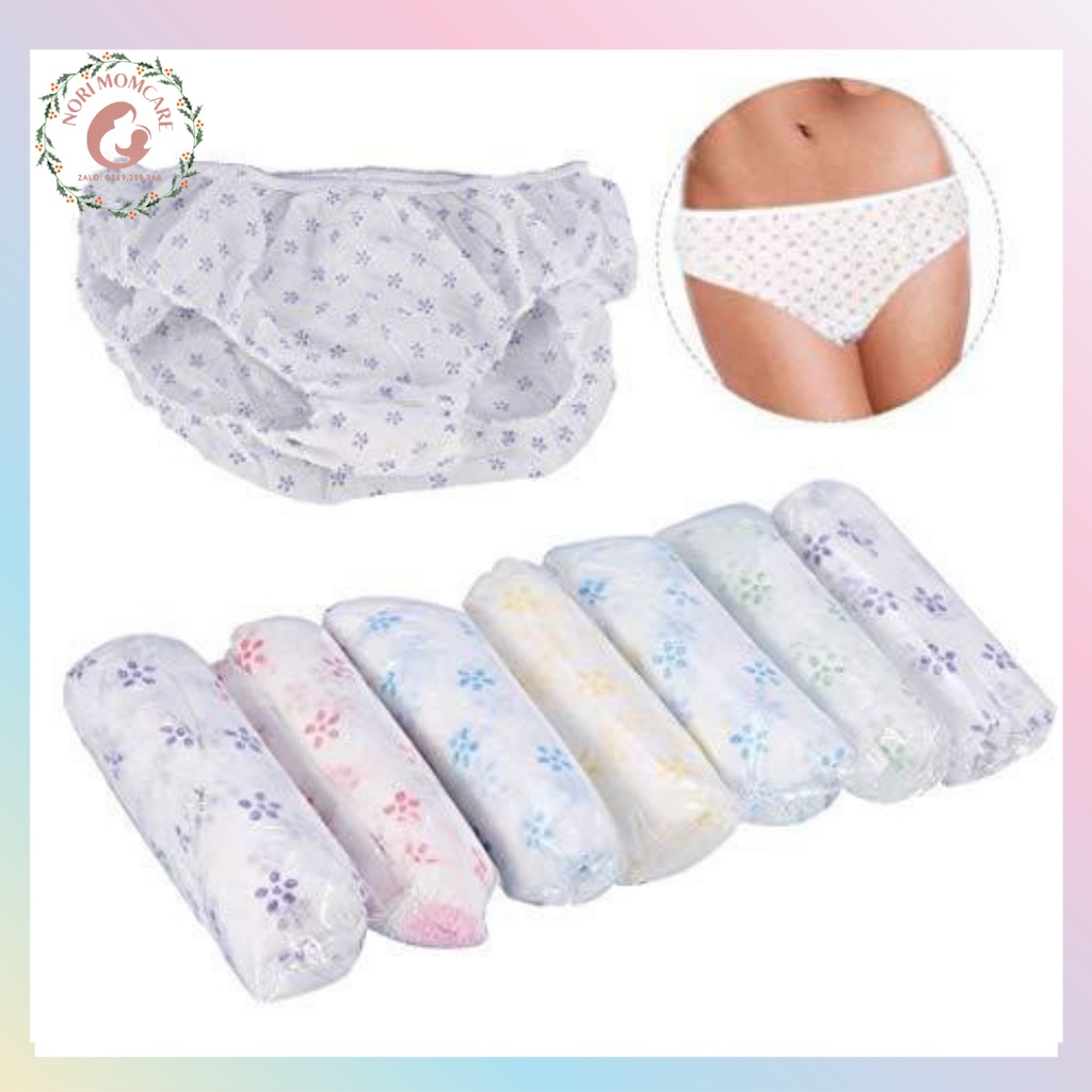 Băng vệ sinh Mama Diana gói 12 miếng, quần lót giấy combo 5 cái dành cho mẹ sau sinh Huygo, Evaday