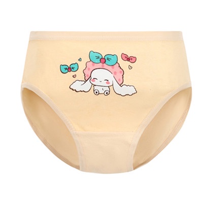 Set 4 quần lót SMY cotton mềm mại họa tiết hoạt hình đáng yêu dành cho bé gái