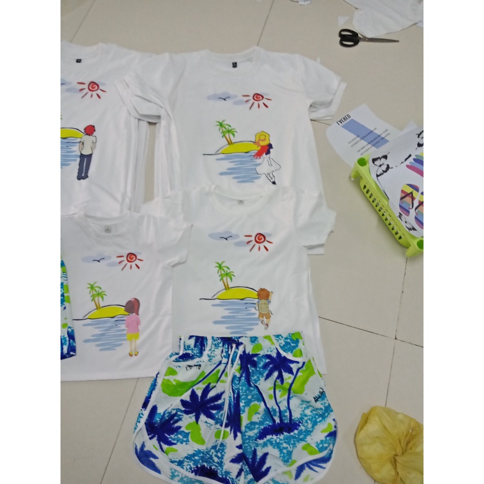 BỘ ĐI BIỂN QUẦN CÂY DỪA -  NHÓM , CÔNG TY