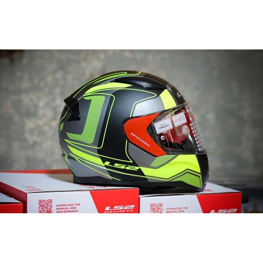 MŨ BẢO HIỀM FULLFACE LS2 FF353 RAPPID