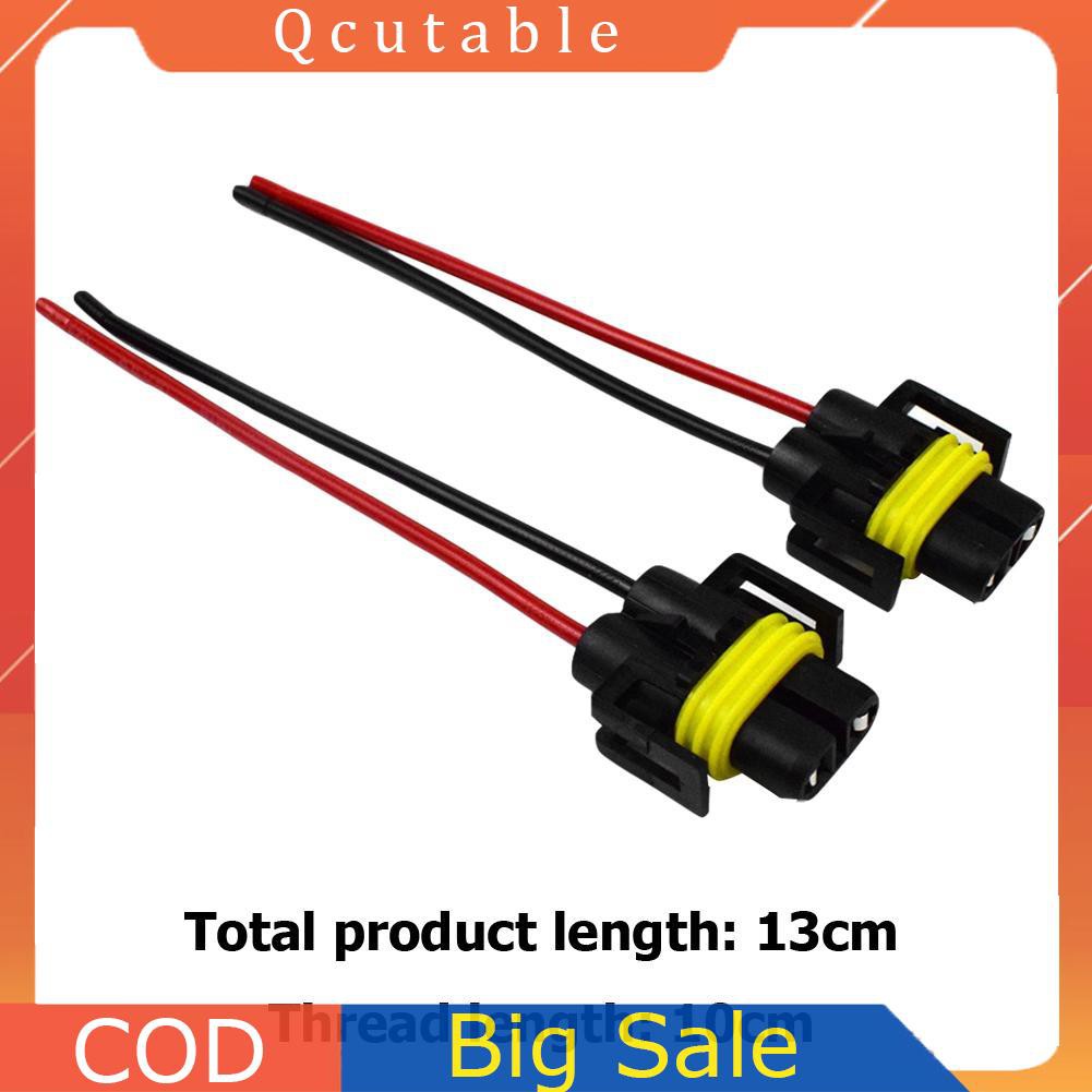 Set 2 Đui Đèn H8/H9/H11 Cho Đèn Pha Xe Ô Tô