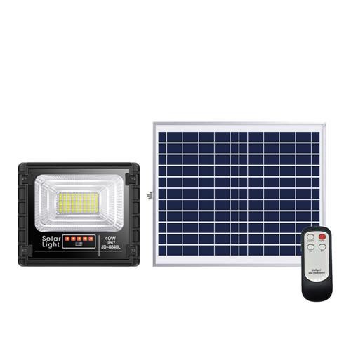 Đèn pha LED năng lượng mặt trời 40W JINDIAN JD-8840L Solar Light - Điện Việt