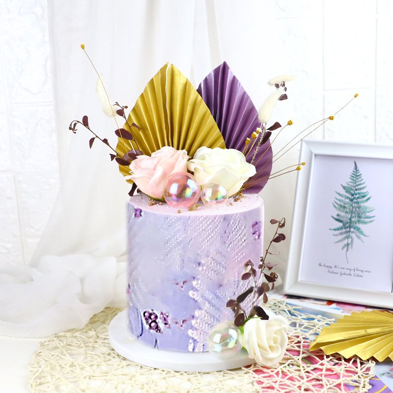 [SIÊU RẺ❤️] – Quạt nhọn - Trang trí bánh sinh nhật bánh kem