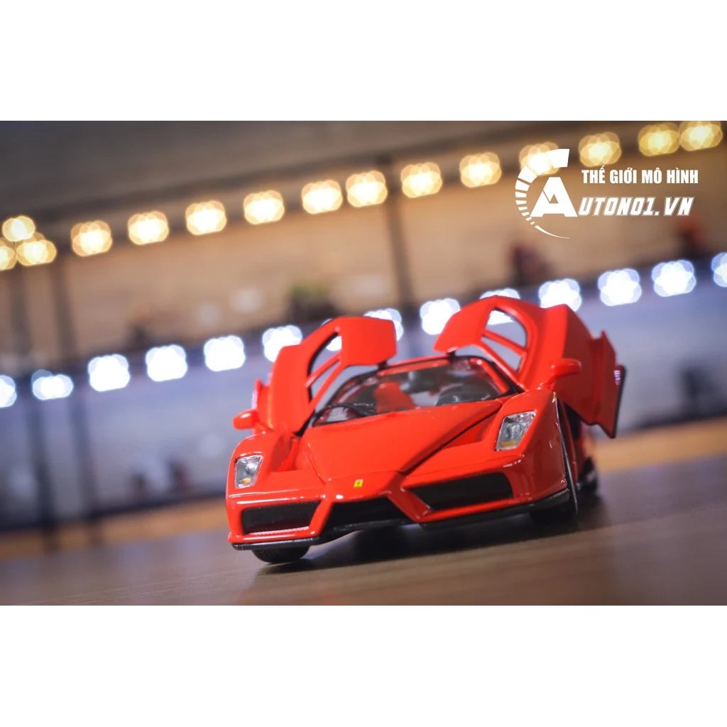 MÔ HÌNH XE FERRARI ENZO RED 1:24 BBURAGO 1855