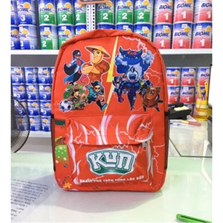 Balo Kun dạ quang hình gia đình Kun - Balo hàng khuyến mại sữa Kun