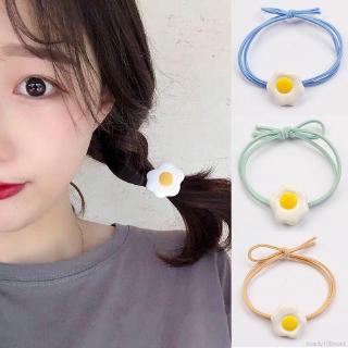 (Hàng Mới Về) Set 1 / 2 Dây Cột Tóc Đuôi Ngựa Thiết Kế Đơn Giản Cho Nữ