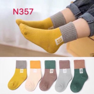 Sét 10 đôi tất trẻ em số 19,20 hàng loại đẹp