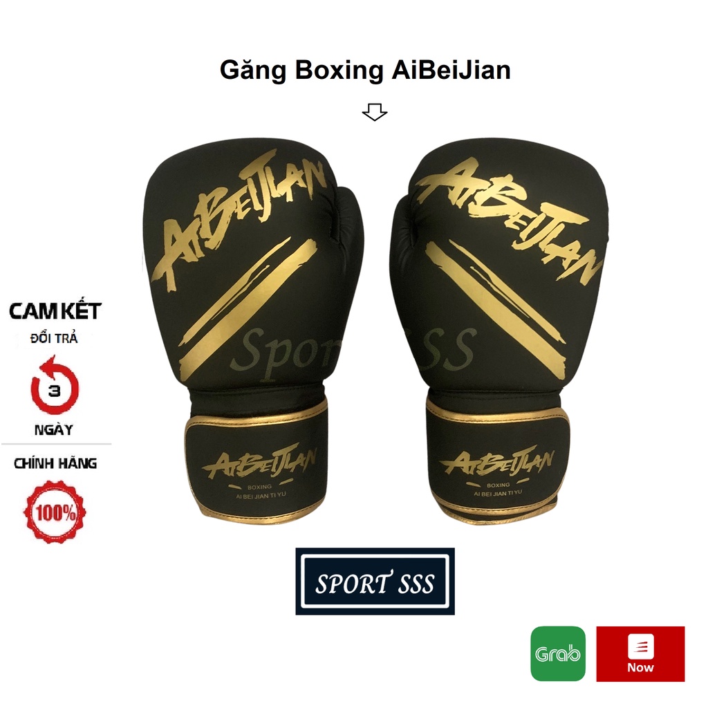 Găng tay Boxing ABJ  - Võ thuật - Muay chuyên nghiệp và phong trào Nam - Nữ - Trẻ em  Cao Cấp