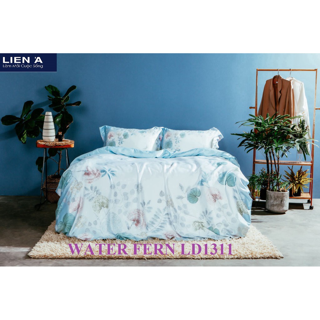 Bộ ga gối Tencel cao cấp Liên Á 180x200cm