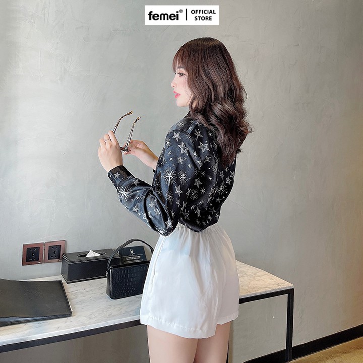 FEMEI - Set Áo sơ mi quần short FSSM015