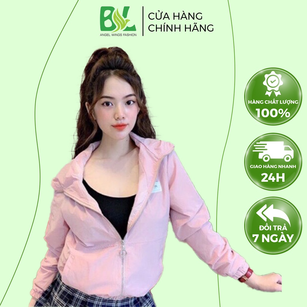 Áo Gió Nhăn 2 Lớp Nữ BL Fashion