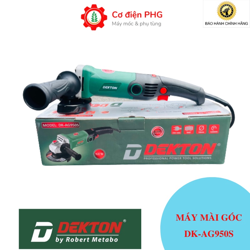 Máy mài góc đường kính đĩa 100mm chỉnh 6 tốc độ model DK-AG950S | Công suất 950W | Lõi Đồng 100%| Bảo Hành 6 Tháng