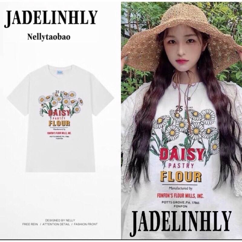 Áo phông nelly heybig sale (có sẵn) 19 daisy pabtey flour