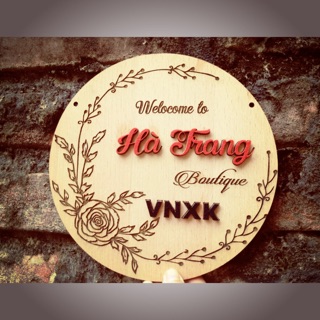 Bảng gỗ tên shop, bảng gỗ rẻ nhất, bảng hiệu định vị shop