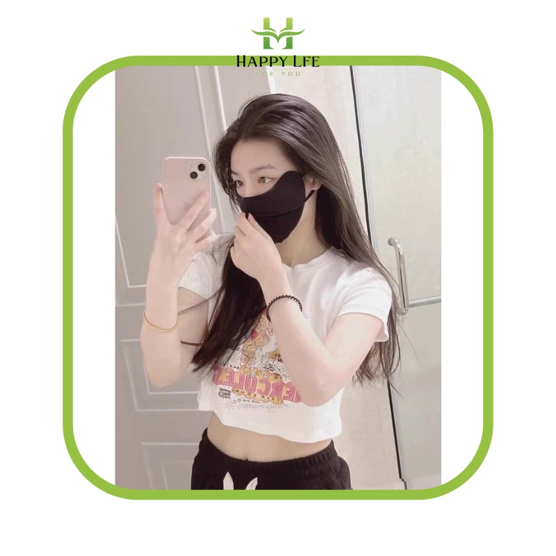 Khẩu trang chống tia UV, khẩu trang chống nắng UPF 50+ - Unisex nam nữ đều thích hợp - Happy Life 4U
