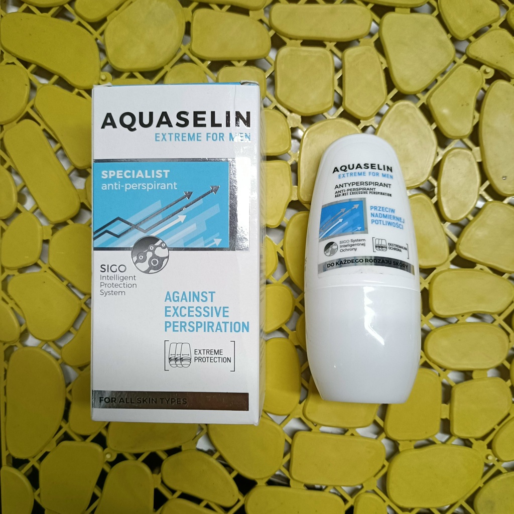 Lăn Khử Mùi cơ thể  Balan 50ml aquaselin ngăn mùi cơ thể,ngăn mồ hôi nách hôi nách,khử mùi hôi cơ thể