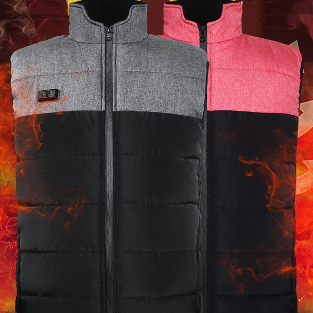 DIACHAVN Áo Khoác Sưởi Ấm 9 Chỗ Mùa Thu Đông Tự Làm Nóng USB