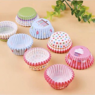 BỘ GIẤY LÓT CUPCAKE MỀM MINI 30 100C