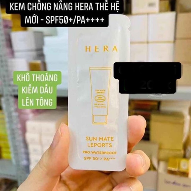 Kem chống nắng Sun Mate leports của Hera