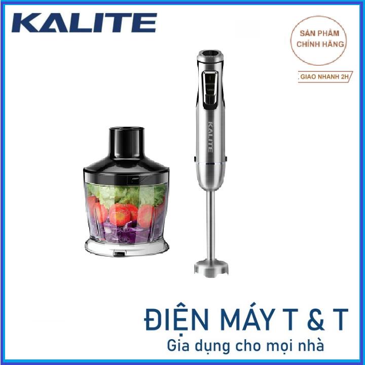 Máy xay sinh tố cầm tay Kalite KEB4111 công suất 400W xay thịt, xay hoa quả cực sắc bén