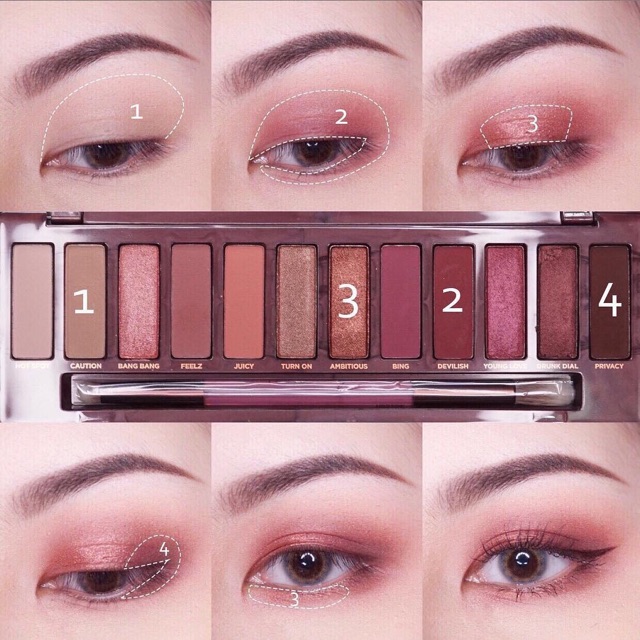 Phấn mắt Urban Decay Naked Cherry