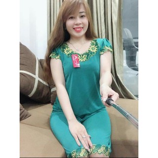 Đồ bộ thun lạnh lửng mặc nhà đẹp - Hàng Việt Nam cao cấp