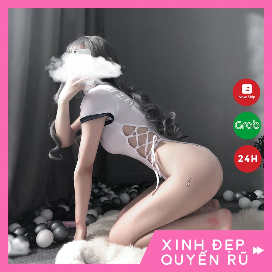 Đồ lót nữ sexy thun đan dây gợi cảm - Váy ngủ jum bó sát body sexy quyến rũ A03